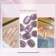 Seven in one Eye Nail Enamel Lazy nail polish