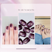 Seven in one Eye Nail Enamel Lazy nail polish