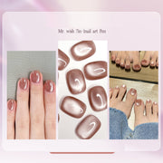 Seven in one Eye Nail Enamel Lazy nail polish