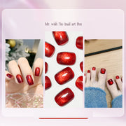 Seven in one Eye Nail Enamel Lazy nail polish