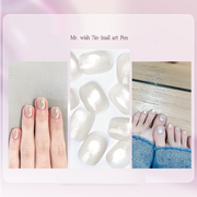 Seven in one Eye Nail Enamel Lazy nail polish