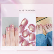 Seven in one Eye Nail Enamel Lazy nail polish