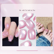 Seven in one Eye Nail Enamel Lazy nail polish