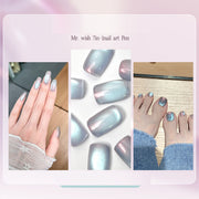 Seven in one Eye Nail Enamel Lazy nail polish