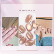 Seven in one Eye Nail Enamel Lazy nail polish