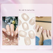Seven in one Eye Nail Enamel Lazy nail polish