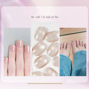 Seven in one Eye Nail Enamel Lazy nail polish