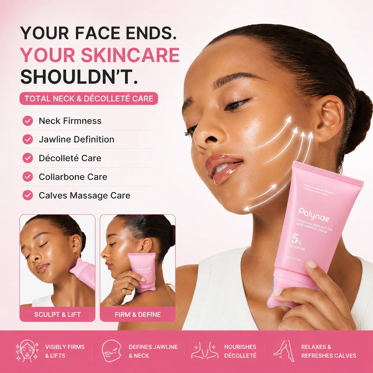 PDRN Collagen Gua Sha Neck Volume Cream